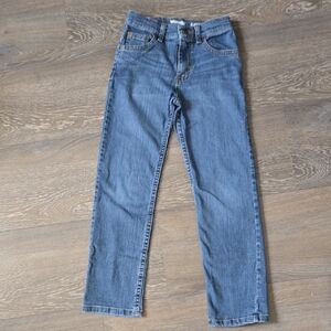 Wrangler Classic Straight Slim Fit Denim Jeans Size 10 Boys